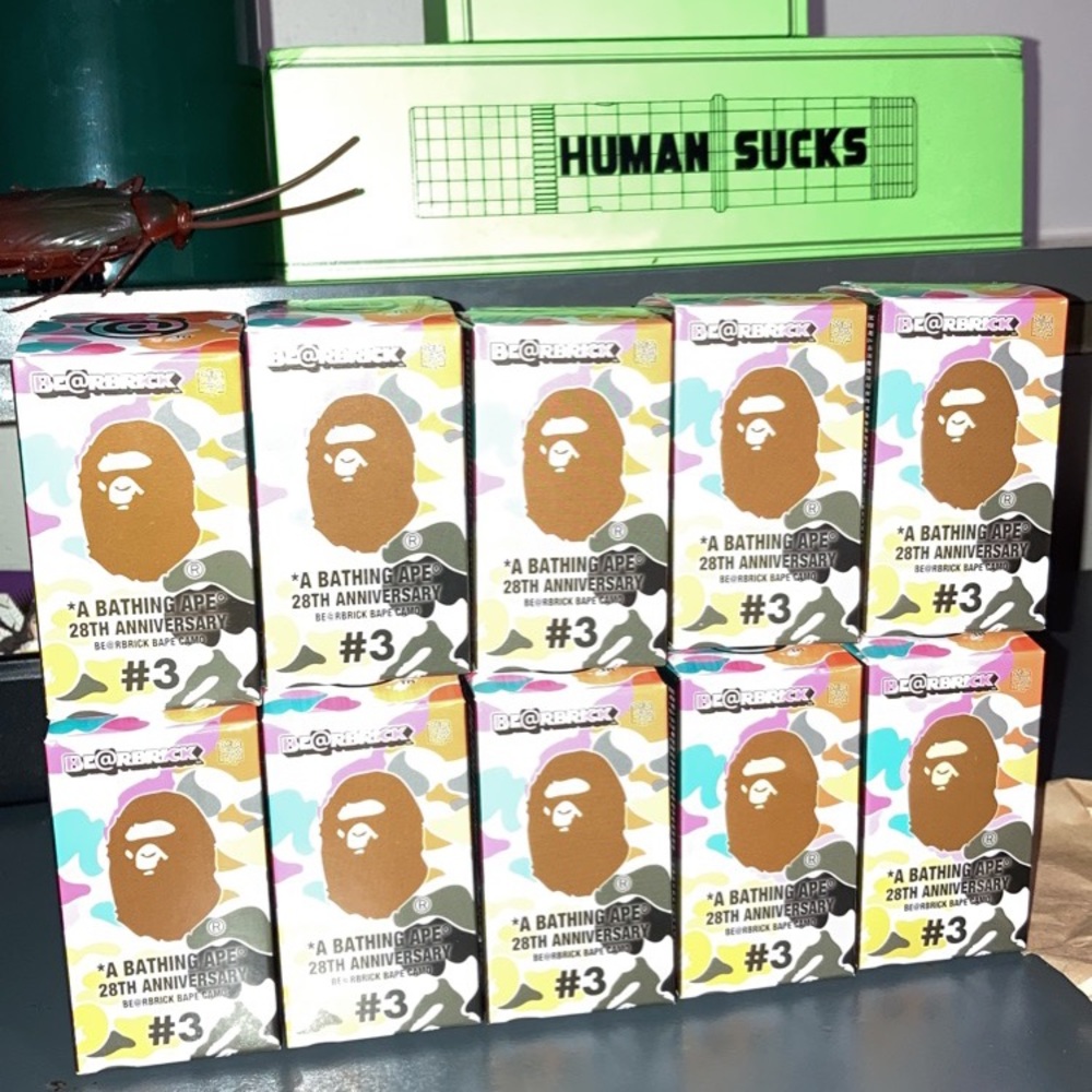 Medicom x A Bathing Ape 100% Be@rbrick Camo #3